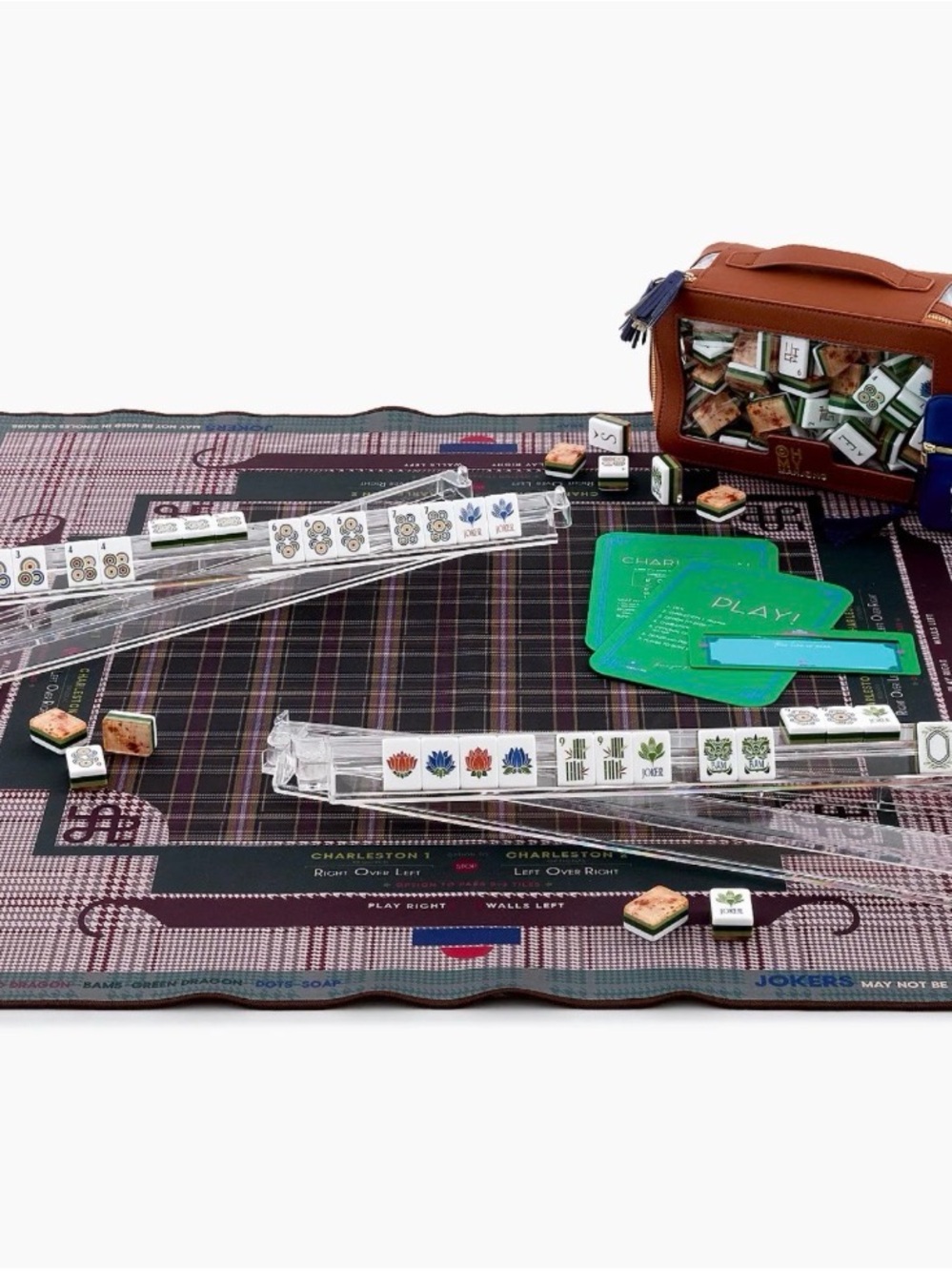 Oh My Mahjong, Draper Mahjong Mat.  New in tube and never used! - Picture 3 of 3